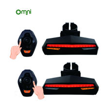 OC101 Remote Control Bicycle turning Smart Rear Laser Light Multifunction Rechargeable